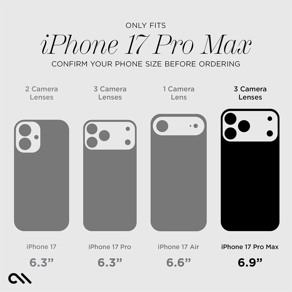 Case-Mate MagSafe Phone Case for iPhone 17 Pro Max in Sheer Twinkle Silver - CM057228 - image 7