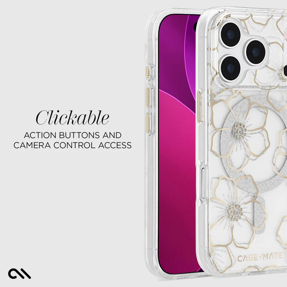 Case-Mate MagSafe Phone Case for iPhone 17 Pro in Floral Gems - CM057300 - image 4