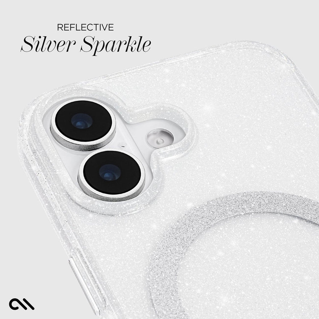 Case-Mate MagSafe Phone Case for iPhone 17 in Sheer Twinkle Silver - CM057384 - image 3