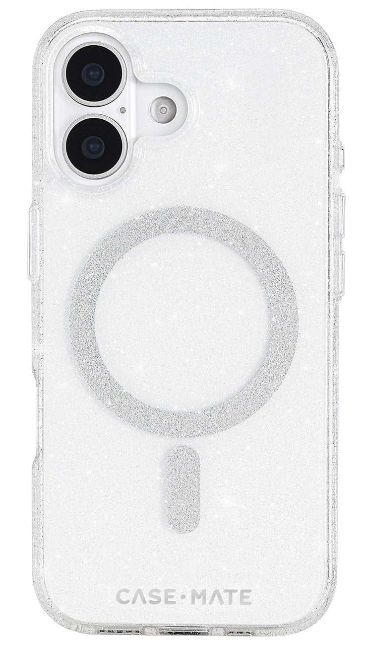 Case-Mate MagSafe Phone Case for iPhone 17 in Sheer Twinkle Silver - CM057384 - image 1