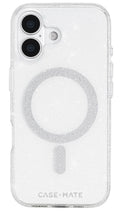 Case-Mate MagSafe Phone Case for iPhone 17 in Sheer Twinkle Silver - CM057384 - image 1