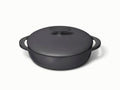 3.5 qt Enameled Cast Iron Braiser - image 8