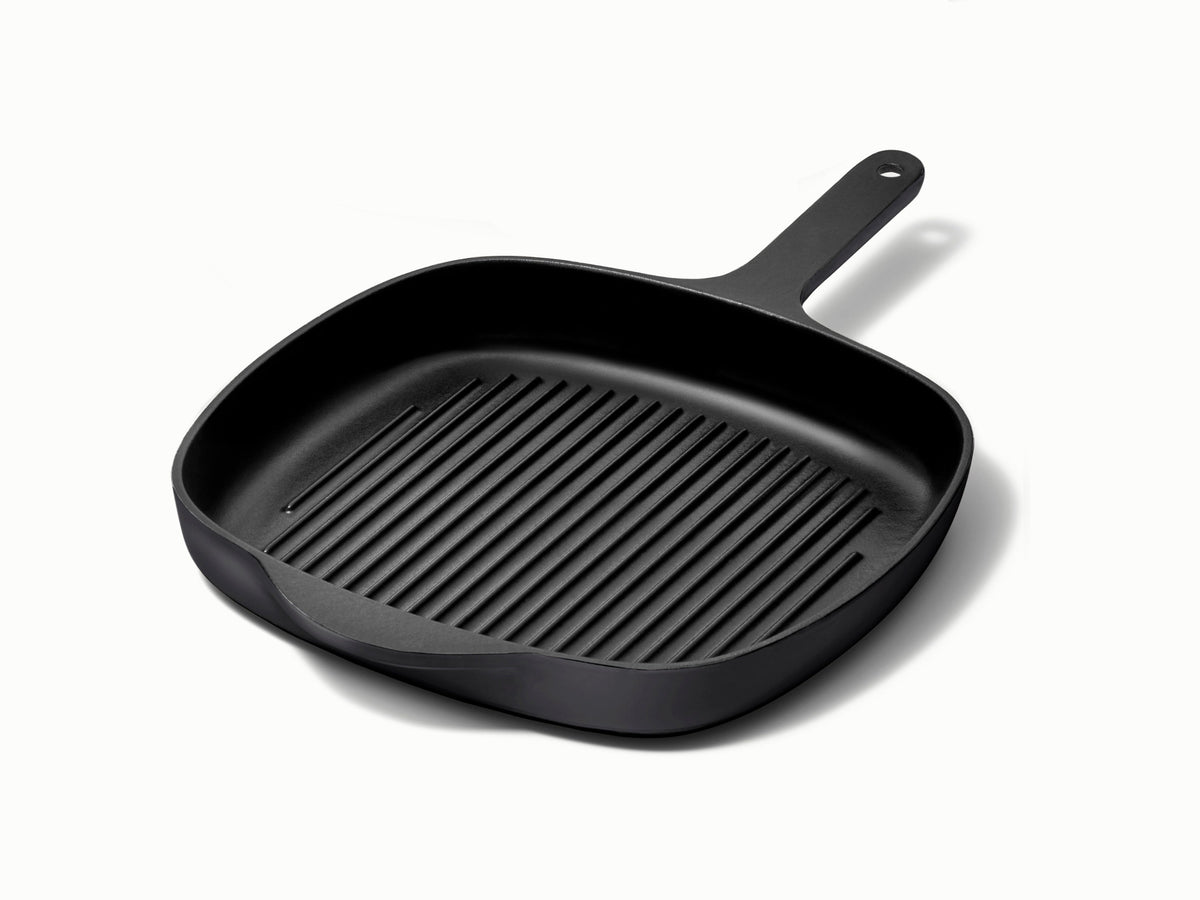 10.5” Enameled Cast Iron Grill Pan - image 8