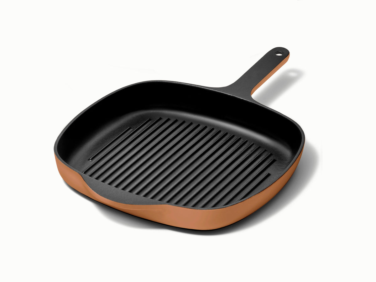 10.5” Enameled Cast Iron Grill Pan - image 9