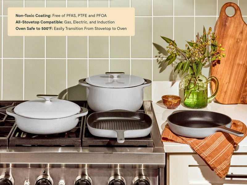 Enameled Cast Iron Set - image 2