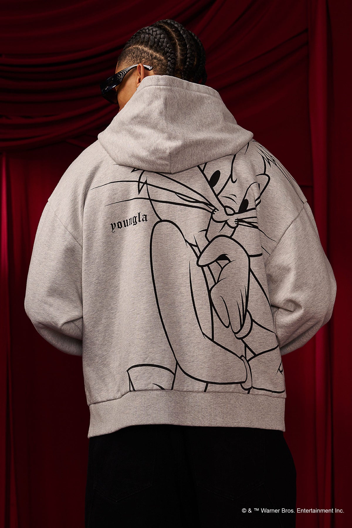 5257 - Vestes zippées à carreaux Looney Tunes