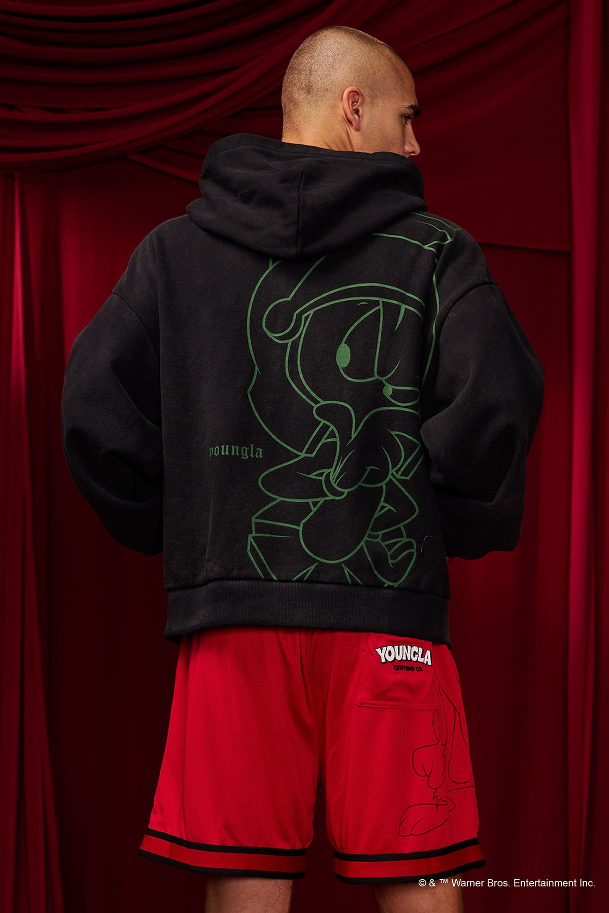 5257 - Vestes zippées à carreaux Looney Tunes