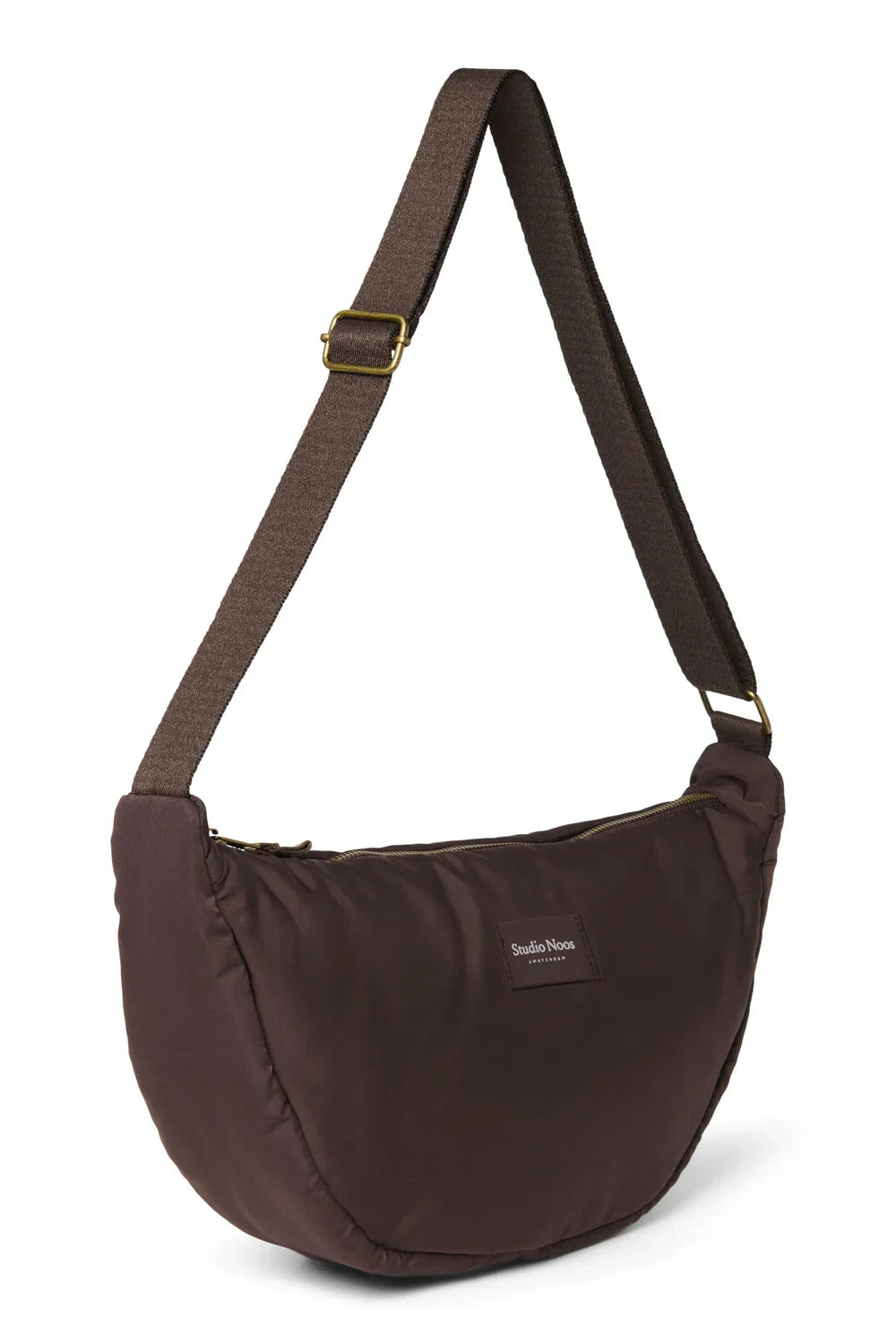 Braune, bauchige Bauchtasche für Erwachsene
