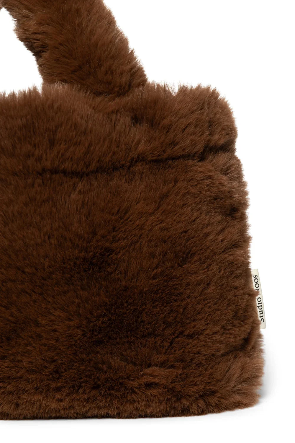 Holy Cow Faux Fur Mini Handtas