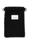 Schwarze Teddy-Handytasche