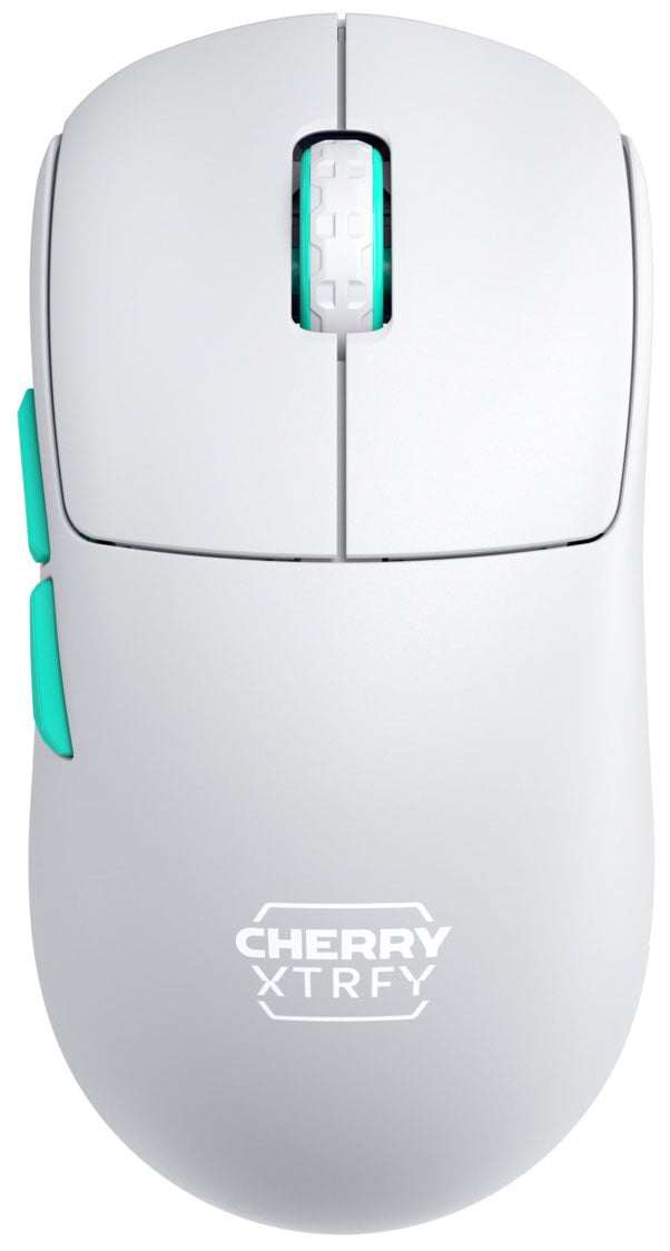 CHERRY XTRFY M68 Wireless Mouse in White - CX-M68W-WHITE - image 1