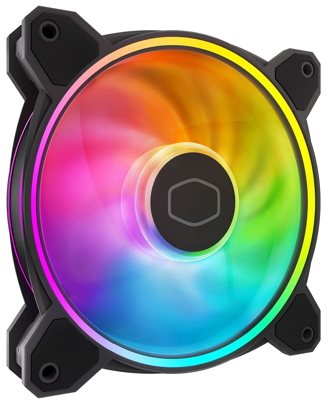 Cooler Master MasterFan MF120 Halo2 Cooling Fan 120mm RGB in Black - MFL-B2DN-21NP2-R2 - image 1