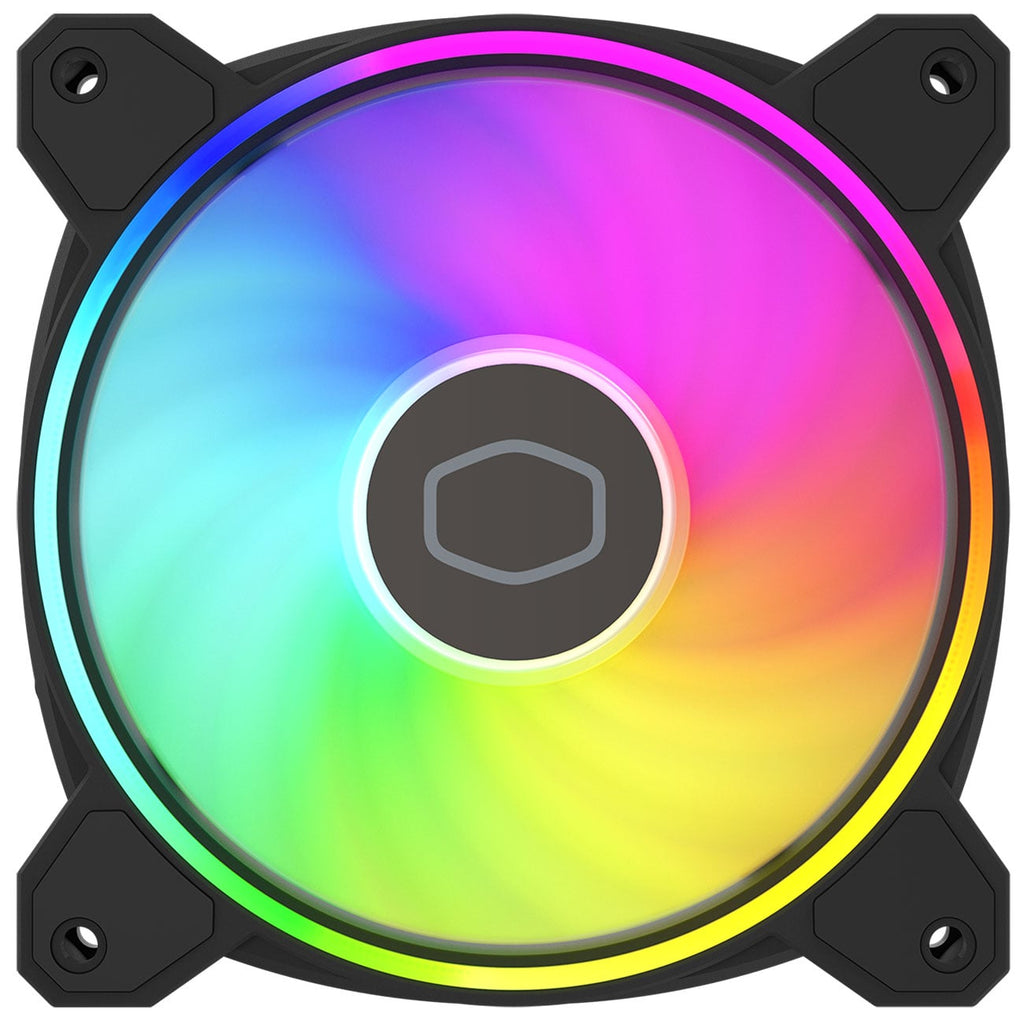 Cooler Master MasterFan MF120 Halo2 Cooling Fan 120mm RGB in Black - MFL-B2DN-21NP2-R2 - image 2