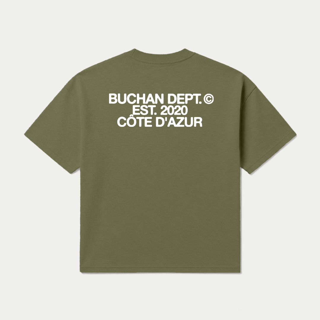 Buchan Dept T-Shirt - Olive