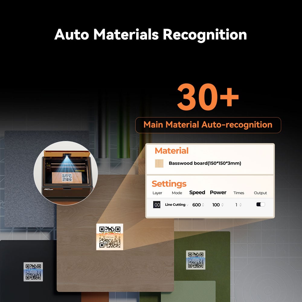 Creality Falcon A1 Laser Engraver and Cutter - 1005010222 - image 8