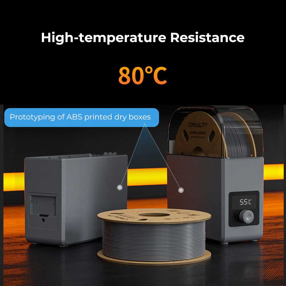 Creality Hyper Series ABS 3D Printing Filament 1kg in Black - 3301020042 - image 7