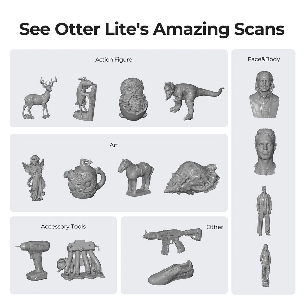 Creality Otter Lite 3D Scanner with Wireless Scanning - 4008050059 - image 11