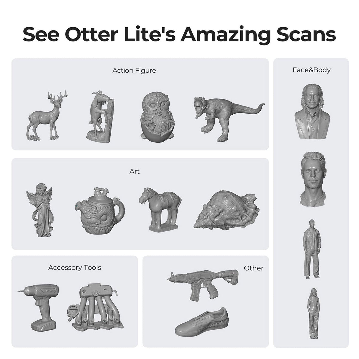 Creality Otter Lite 3D Scanner with Wireless Scanning - 4008050059 - image 11