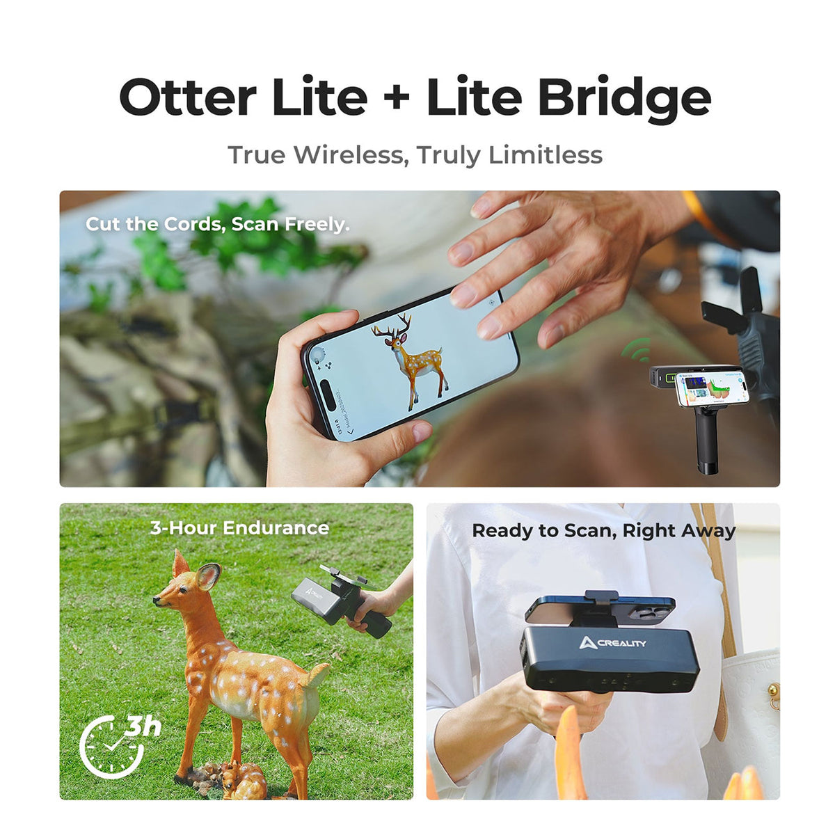 Creality Otter Lite 3D Scanner with Wireless Scanning - 4008050059 - image 10