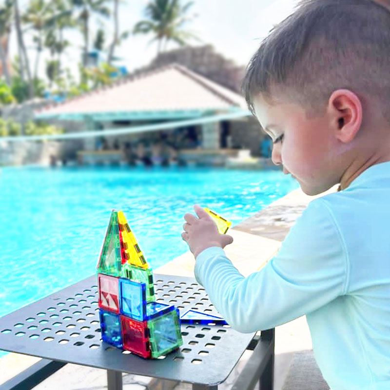 CreateOn Crayola PIP 24-Piece Mini Magnetic Building Tile Set - 1004528 - image 6