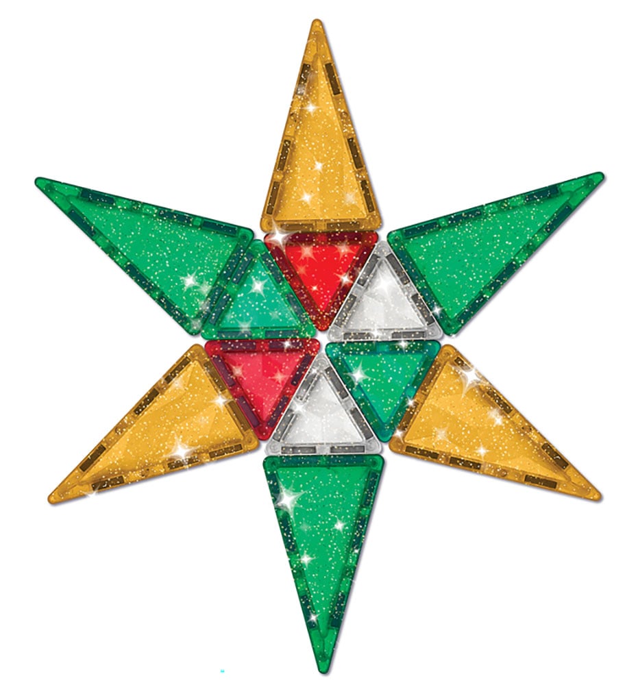 CreateOn Crayola PIP 27-Piece Holiday Mini Magnetic Building Tile Set - 1004948 - image 3