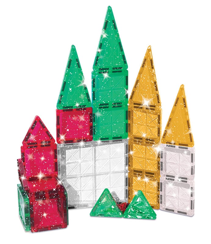 CreateOn Crayola PIP 27-Piece Holiday Mini Magnetic Building Tile Set - 1004948 - image 1