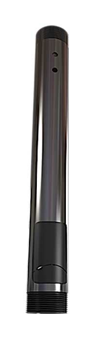 Crimson 3-Foot Ceiling Mount Extension Column in Black - E3 - image 1