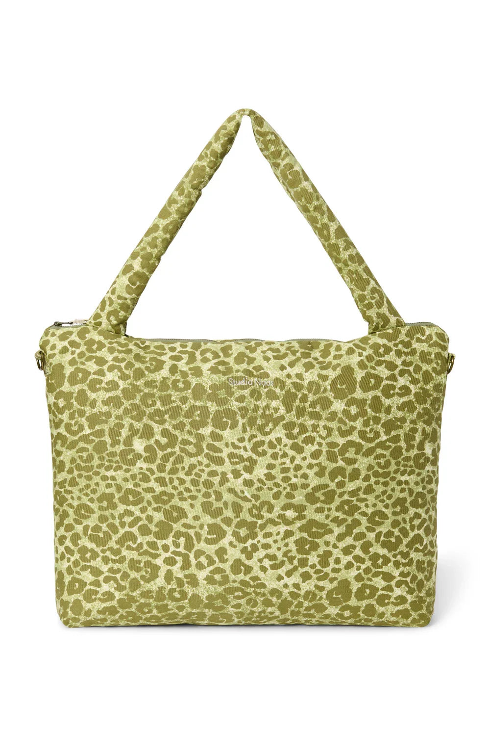 Groene Luipaard Katoenen Luiertas
