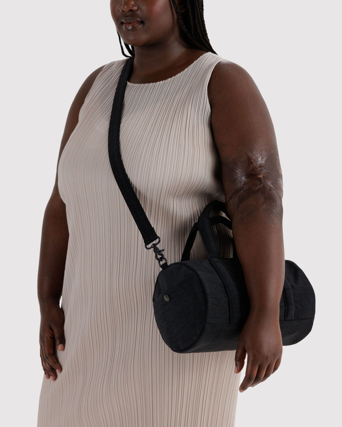 Nylon Duffle Bag - Black - image 2