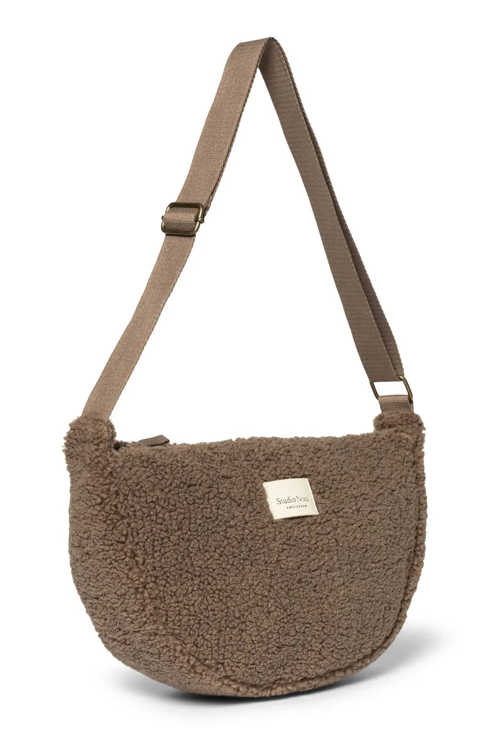 Braune Herzen Teddy Gürteltasche für Erwachsene