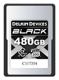Delkin Devices BLACK 4.0 CFexpress Type A VPG200 480GB Memory Card - DCA4BV2480 - image 1