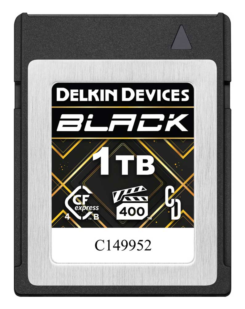 Delkin Devices BLACK 4.0 CFexpress Type B VPG400 1TB Memory Card - DCB4BV41T - image 1