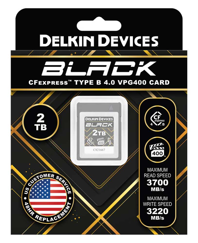 Delkin Devices BLACK 4.0 CFexpress Type B VPG400 2TB Memory Card - DCB4BV42T - image 2