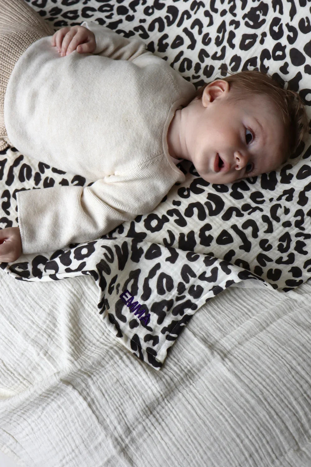 Leopard Swaddle Print Medium