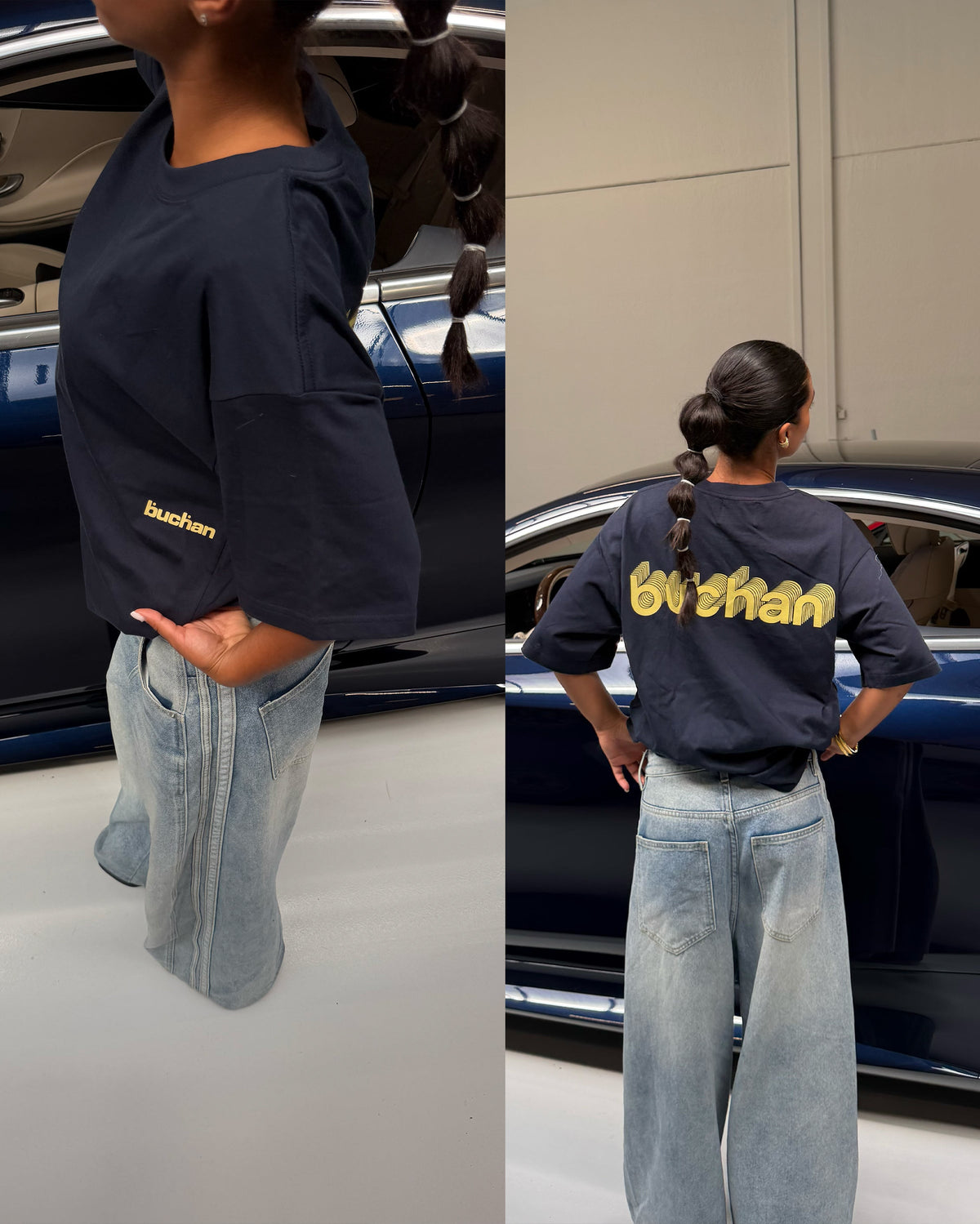 Dimensions T-Shirt - Navy