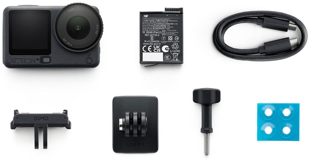 DJI Osmo Action 6 Action Camera Standard Combo - CP.OS.00000505.02 - image 1