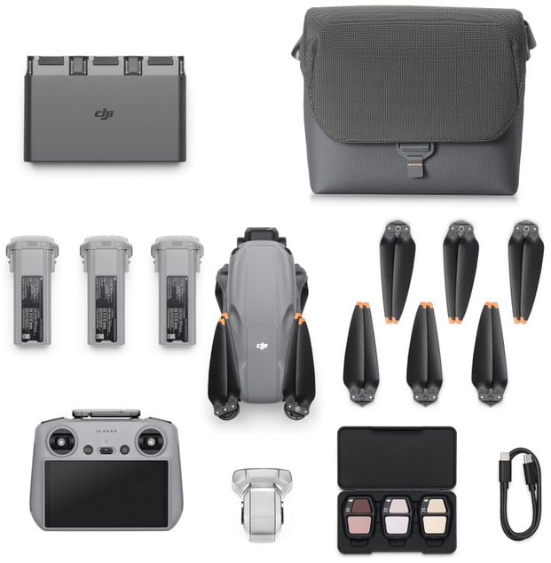 DJI Air 3S Drone Fly More Combo with RC 2 Remote Controller - CP.MA.00000816.01 - image 2
