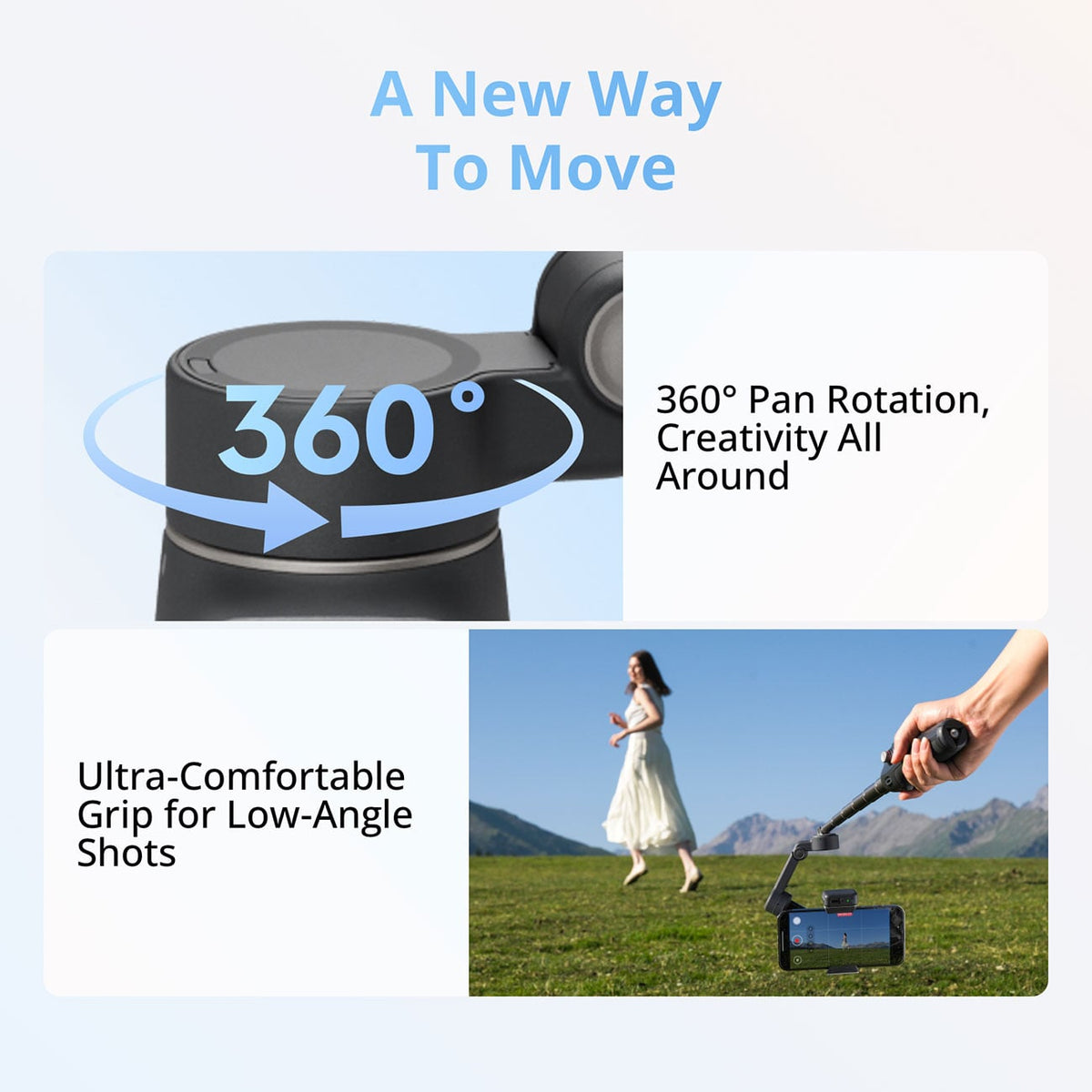 DJI Osmo Mobile 8 Intelligent Tracking Phone Gimbal in Black - CP.OS.00000492.03 - image 5