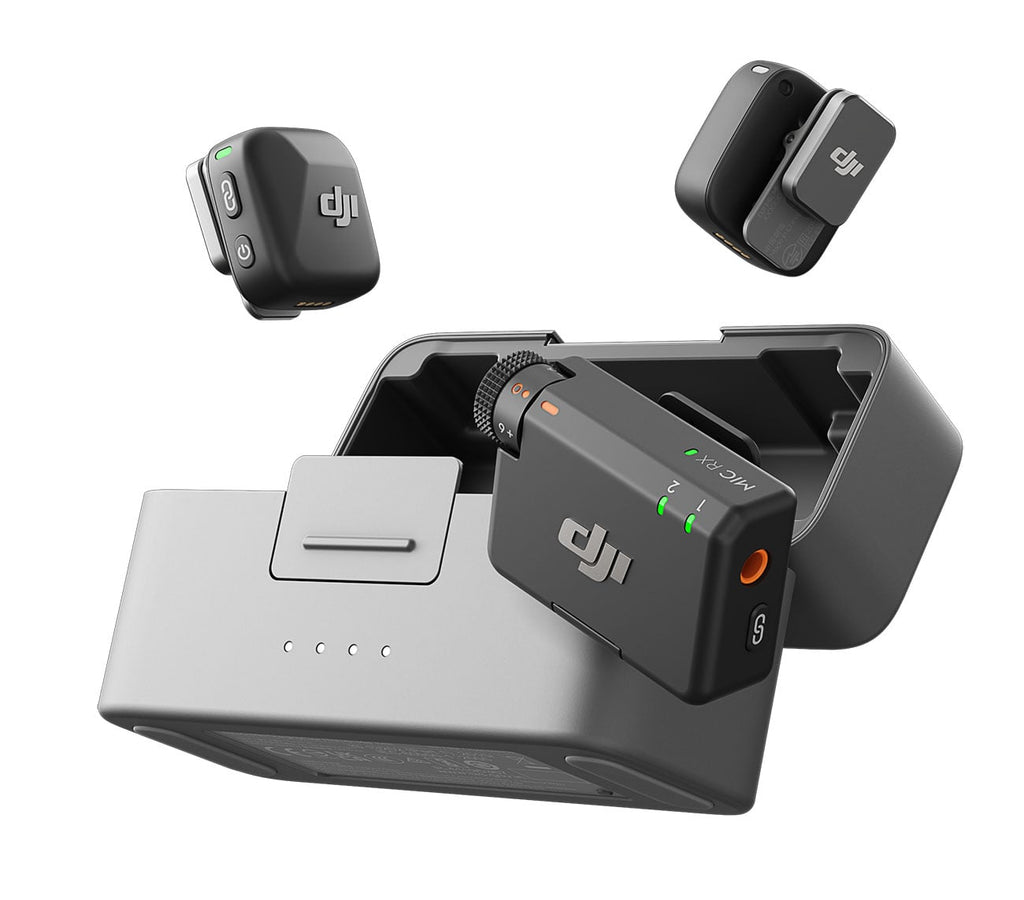DJI Mic Mini (2 TX + 1 RX) in Infinity Black - CP.RN.00000433.01 - image 1