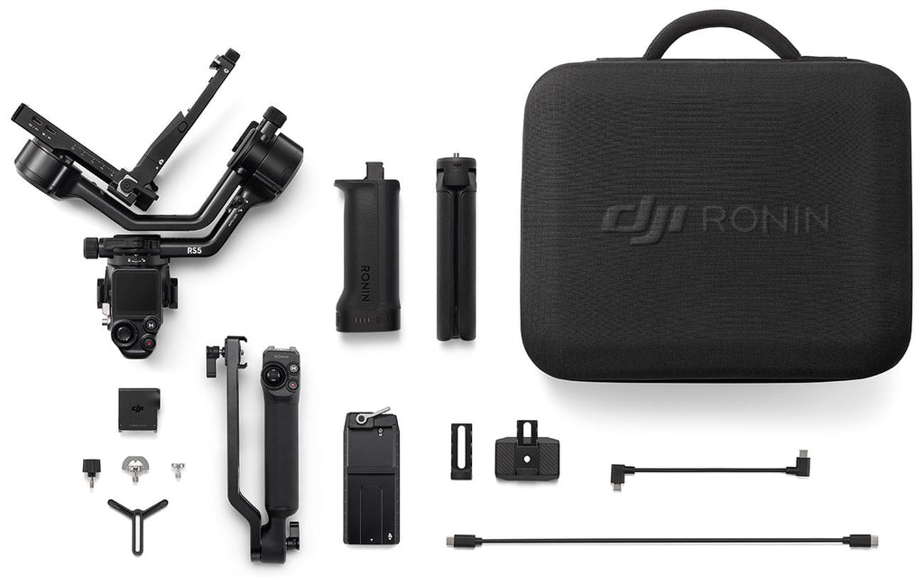 DJI RS 5 Lightweight Commercial Stabilizer Combo in Black - CP.RN.00000497.05 - image 1