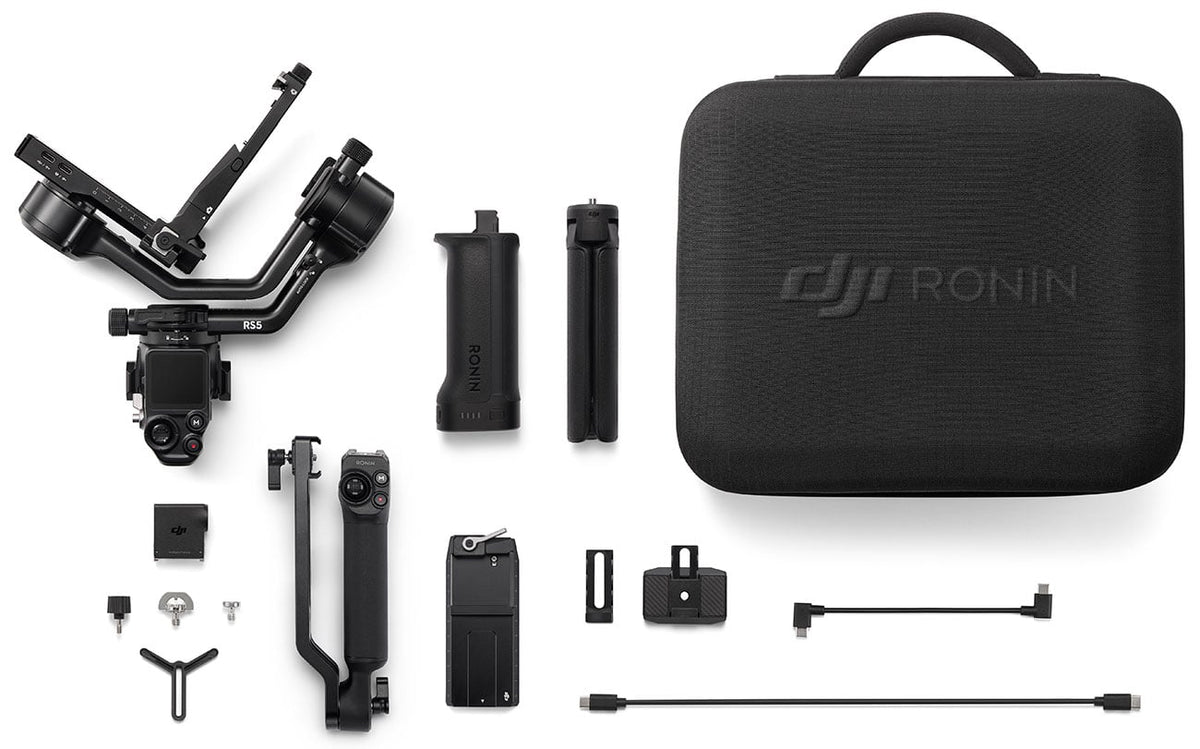 DJI RS 5 Lightweight Commercial Stabilizer Combo in Black - CP.RN.00000497.05 - image 1