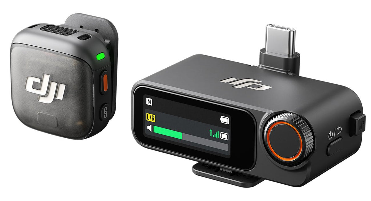 DJI MIC 3 Advanced Mini Wireless Microphone (1 TX + 1 RX) in Black - CP.RN.00000479.02 - image 1