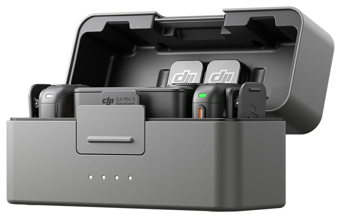 DJI MIC 3 Advanced Mini Wireless Microphone (2 TX + 1 RX + Charging Case) in Black - CP.RN.00000480.02 - image 6