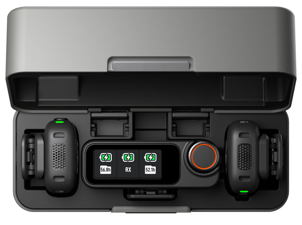 DJI MIC 3 Advanced Mini Wireless Microphone (2 TX + 1 RX + Charging Case) in Black - CP.RN.00000480.02 - image 2