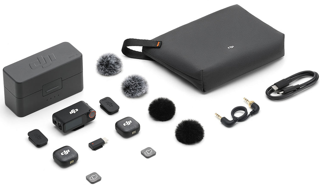 DJI MIC 3 Advanced Mini Wireless Microphone (2 TX + 1 RX + Charging Case) in Black - CP.RN.00000480.02 - image 8