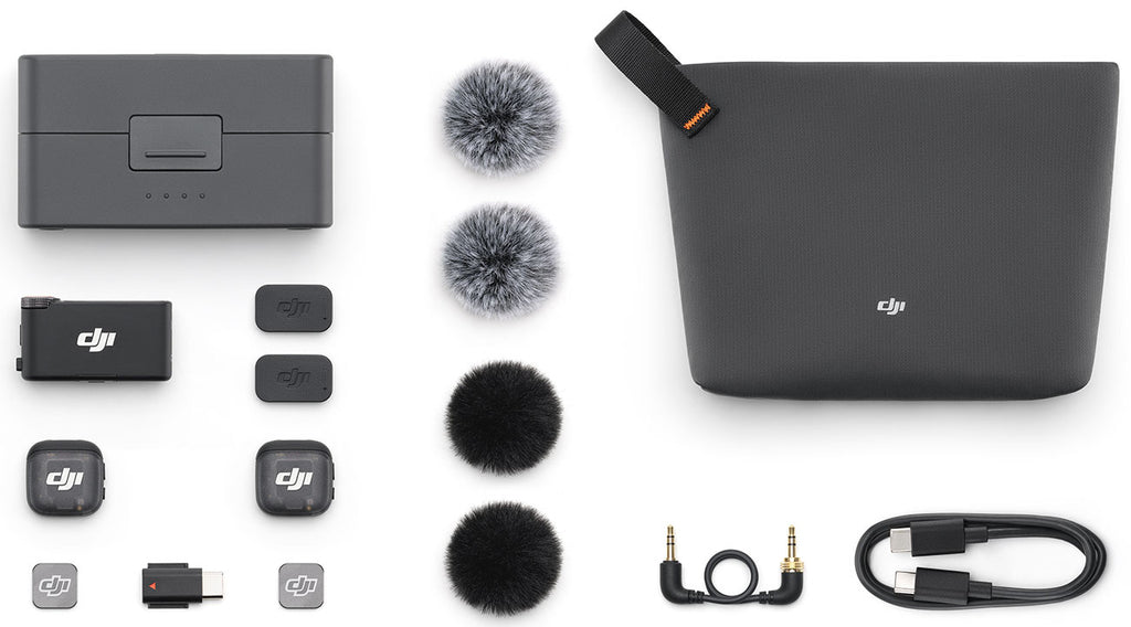 DJI MIC 3 Advanced Mini Wireless Microphone (2 TX + 1 RX + Charging Case) in Black - CP.RN.00000480.02 - image 7