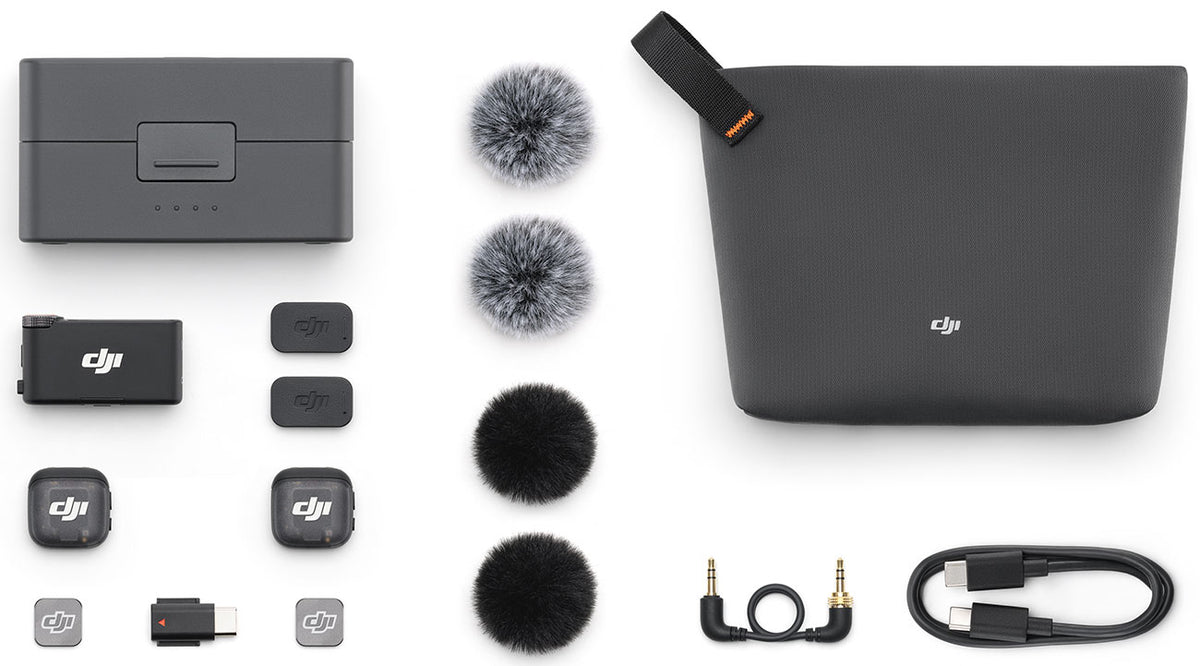 DJI MIC 3 Advanced Mini Wireless Microphone (2 TX + 1 RX + Charging Case) in Black - CP.RN.00000480.02 - image 7
