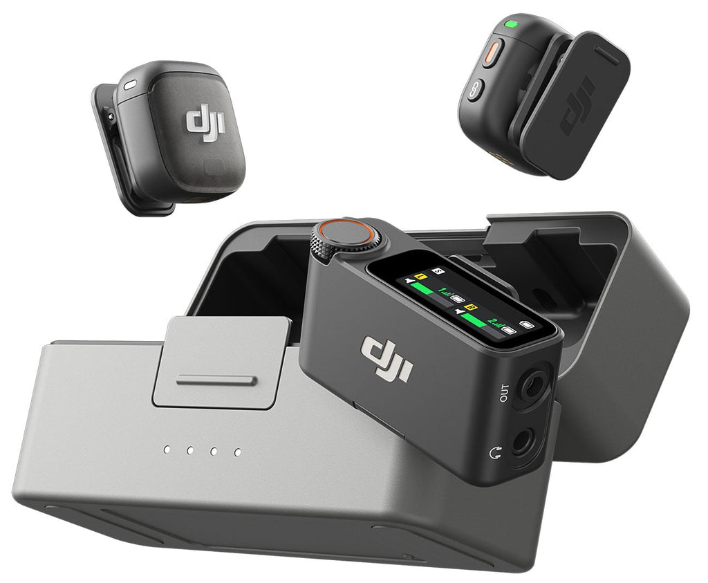 DJI MIC 3 Advanced Mini Wireless Microphone (2 TX + 1 RX + Charging Case) in Black - CP.RN.00000480.02 - image 1