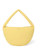 Botergele, getextureerde, gewatteerde crossbodytas
