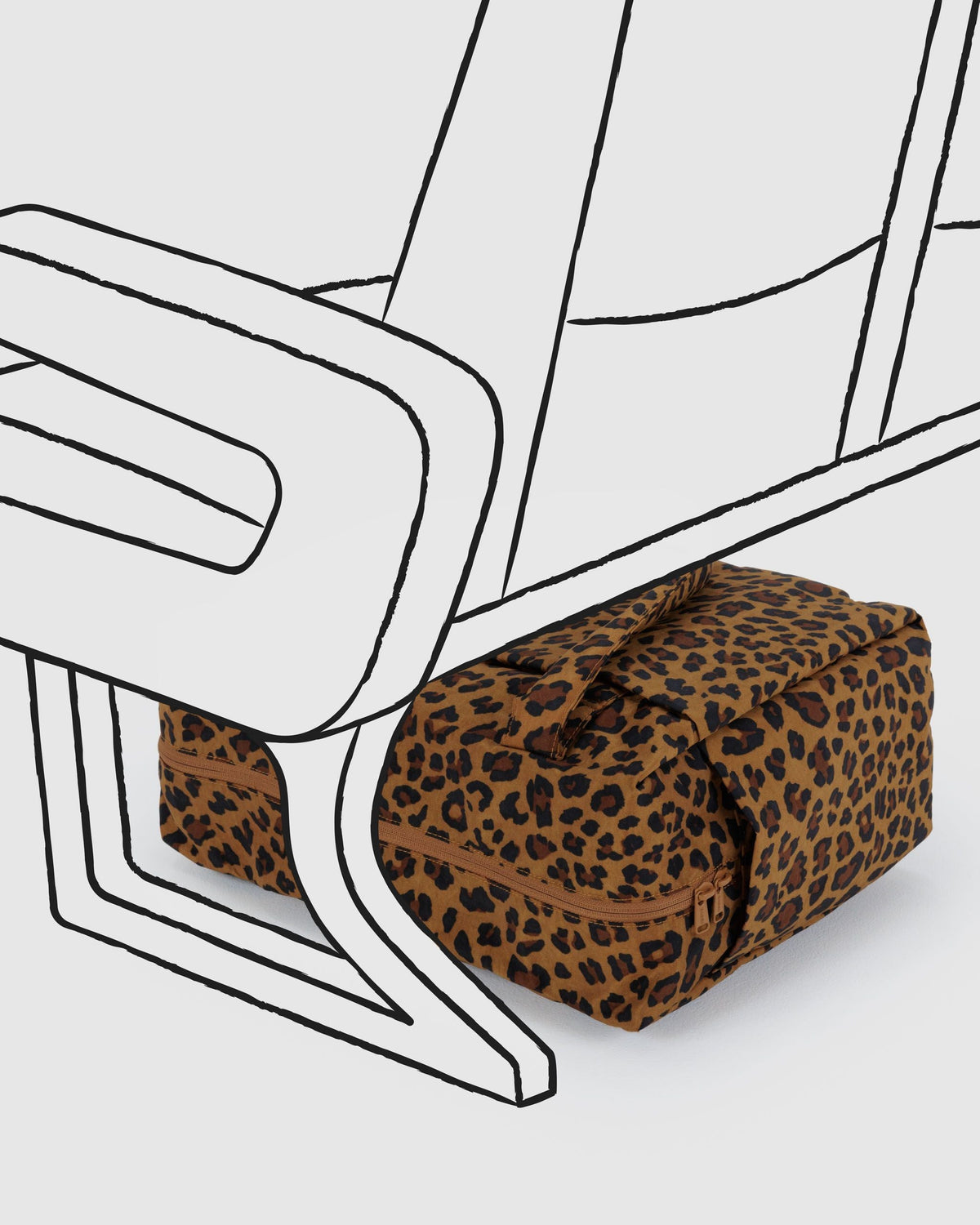 Small Cloud Carry-On - Leopard - image 5